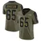 Youth Ryan Johnson Tampa Bay Buccaneers 2021 Salute To Service Jersey - Limited Olive