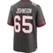 Youth Ryan Johnson Tampa Bay Buccaneers Pewter Alternate Jersey - Game