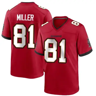 Youth Ryan Miller Tampa Bay Buccaneers Team Color Jersey - Game Red