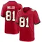 Youth Ryan Miller Tampa Bay Buccaneers Team Color Jersey - Game Red