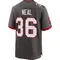 Youth Ryan Neal Tampa Bay Buccaneers Pewter Alternate Jersey - Game