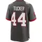 Youth Sean Tucker Tampa Bay Buccaneers Pewter Alternate Jersey - Game