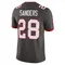 Youth Shilo Sanders Tampa Bay Buccaneers Pewter Alternate Vapor Jersey - Limited