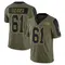 Youth Silas Dzansi Tampa Bay Buccaneers 2021 Salute To Service Jersey - Limited Olive