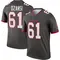 Youth Silas Dzansi Tampa Bay Buccaneers Pewter Alternate Jersey - Legend