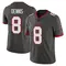 Youth SirVocea Dennis Tampa Bay Buccaneers Pewter Alternate Vapor Jersey - Limited