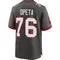 Youth Sua Opeta Tampa Bay Buccaneers Pewter Alternate Jersey - Game