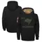 Youth Tampa Bay Buccaneers 2020 Salute to Service Pullover Performance Hoodie - Black