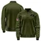 Youth Tampa Bay Buccaneers Salute to Service Sideline Performance Jacket - Olive