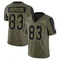 Youth Tez Johnson Tampa Bay Buccaneers 2021 Salute To Service Jersey - Limited Olive