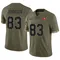 Youth Tez Johnson Tampa Bay Buccaneers 2022 Salute To Service Jersey - Limited Olive