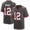 Youth Tom Brady Tampa Bay Buccaneers Pewter Alternate Jersey - Game