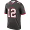 Youth Tom Brady Tampa Bay Buccaneers Pewter Alternate Jersey - Legend