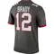 Youth Tom Brady Tampa Bay Buccaneers Pewter Alternate Jersey - Legend