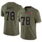 Youth Tristan Wirfs Tampa Bay Buccaneers 2022 Salute To Service Jersey - Limited Olive