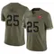 Youth Troy Hill Tampa Bay Buccaneers 2022 Salute To Service Jersey - Limited Olive