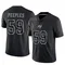 Youth Warren Peeples Tampa Bay Buccaneers Reflective Jersey - Limited Black