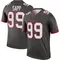 Youth Warren Sapp Tampa Bay Buccaneers Pewter Alternate Jersey - Legend