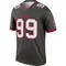 Youth Warren Sapp Tampa Bay Buccaneers Pewter Alternate Jersey - Legend
