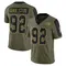 Youth William Gholston Tampa Bay Buccaneers 2021 Salute To Service Jersey - Limited Olive