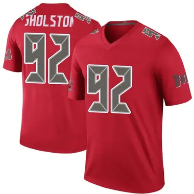 Youth William Gholston Tampa Bay Buccaneers Color Rush Jersey - Legend Red