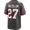Youth Zyon McCollum Tampa Bay Buccaneers Pewter Alternate Jersey - Game